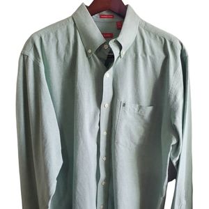 Men's Izod Button Down Long Sleeve w/ Pocket Large